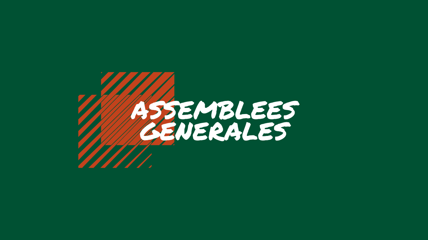 ASSEMBLÉES GÉNÉRALES - 05/09/2025